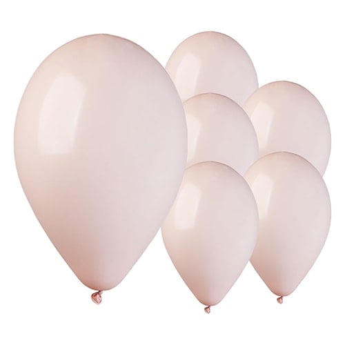 Shell Cream Biodegradable Latex Balloons 33cm / 13 in - Pack of 50 Product Image