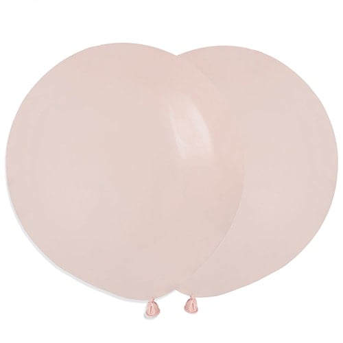 Shell Cream Biodegradable Latex Balloons 48cm / 19 in - Pack of 25 Product Image