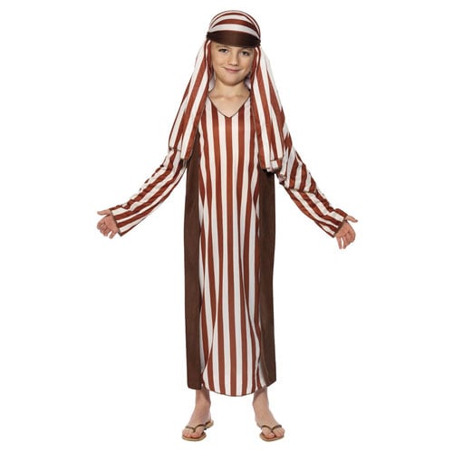 Shepherd Christmas Fancy Dress Costume Kids Unisex Small - Age 4-6 Product Gallery Image