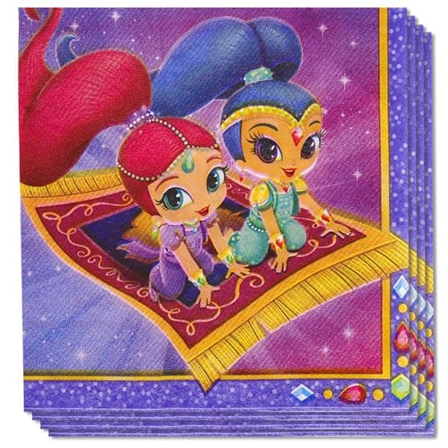 Shimmer And Shine Luncheon Napkin 2 Ply 33cm Pack of 16 Product Image