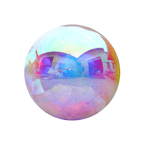 Shiny Iridescent Mirror PVC Giant Balloon 100cm Product Gallery Image