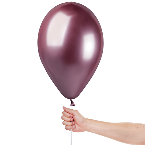 Shiny Pink Bio Latex Balloons 33cm / 13 in - Pack of 6 Product Gallery Image