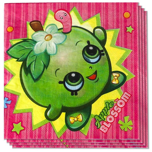 Shopkins Luncheon Napkins 33cm 2Ply Pack of 16 Product Image