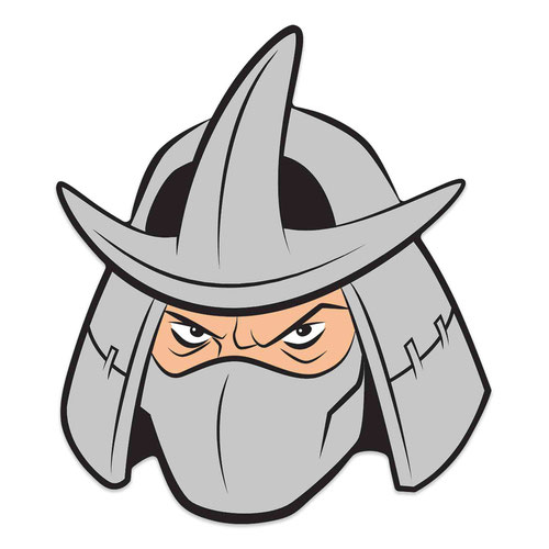Shredder Teenage Mutant Ninja Turtles Cardboard Face Mask Product Gallery Image