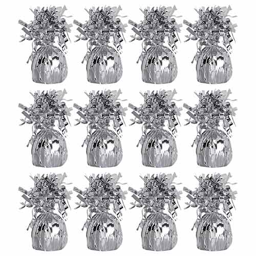 White Foil Balloon Weights - The Very Best Balloon Accessories