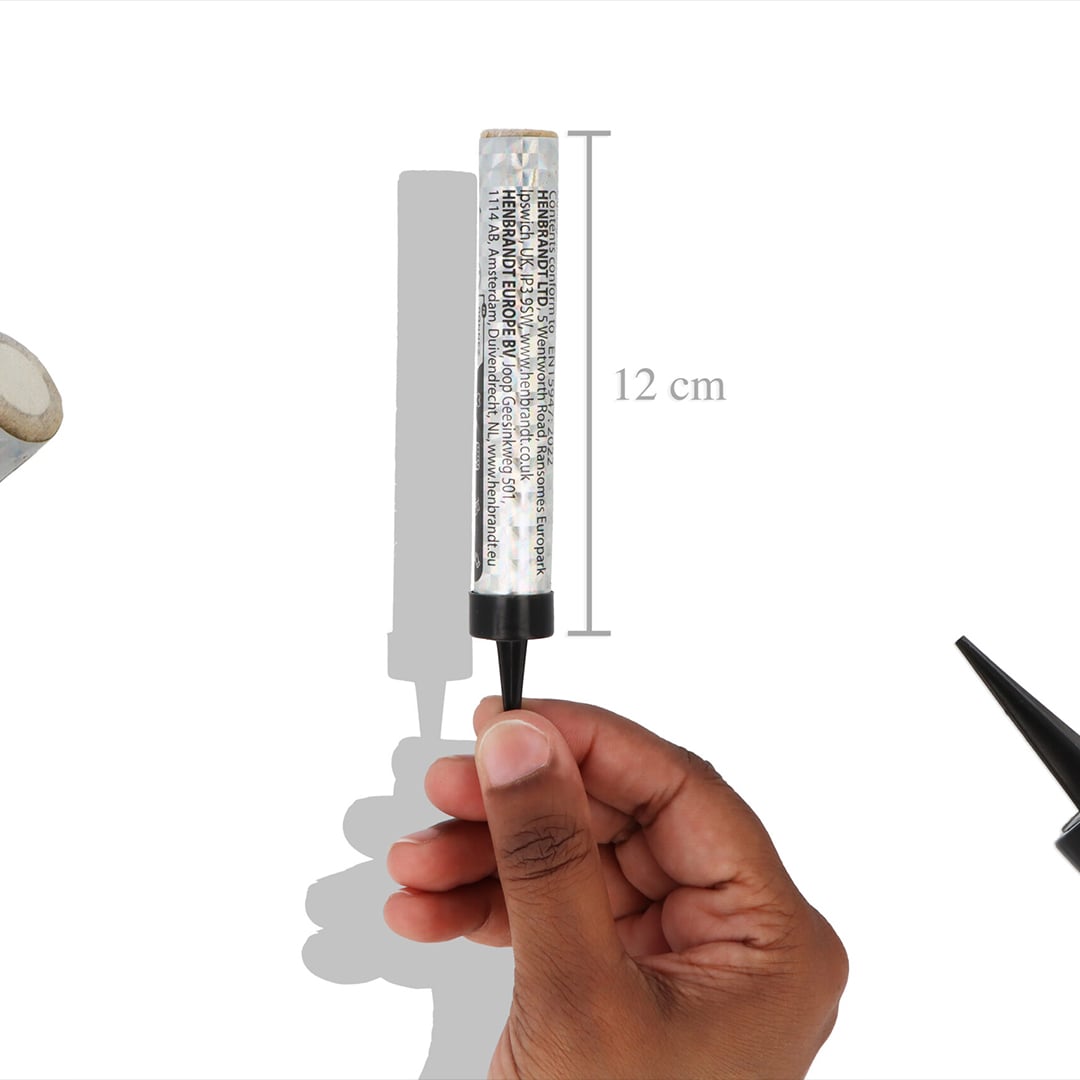 Silver Sparkling Fountain Candles - Pack of 2 Product Gallery Image