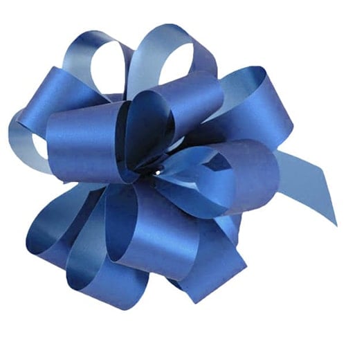 Royal Blue Pull Bow Product Image