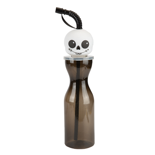 Skeleton Boo Crew Plastic Halloween Drinking Bottle 500ml Product Image