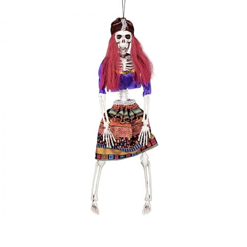 Skeleton Fortune Teller Halloween Hanging Prop Decoration 40cm Product Image