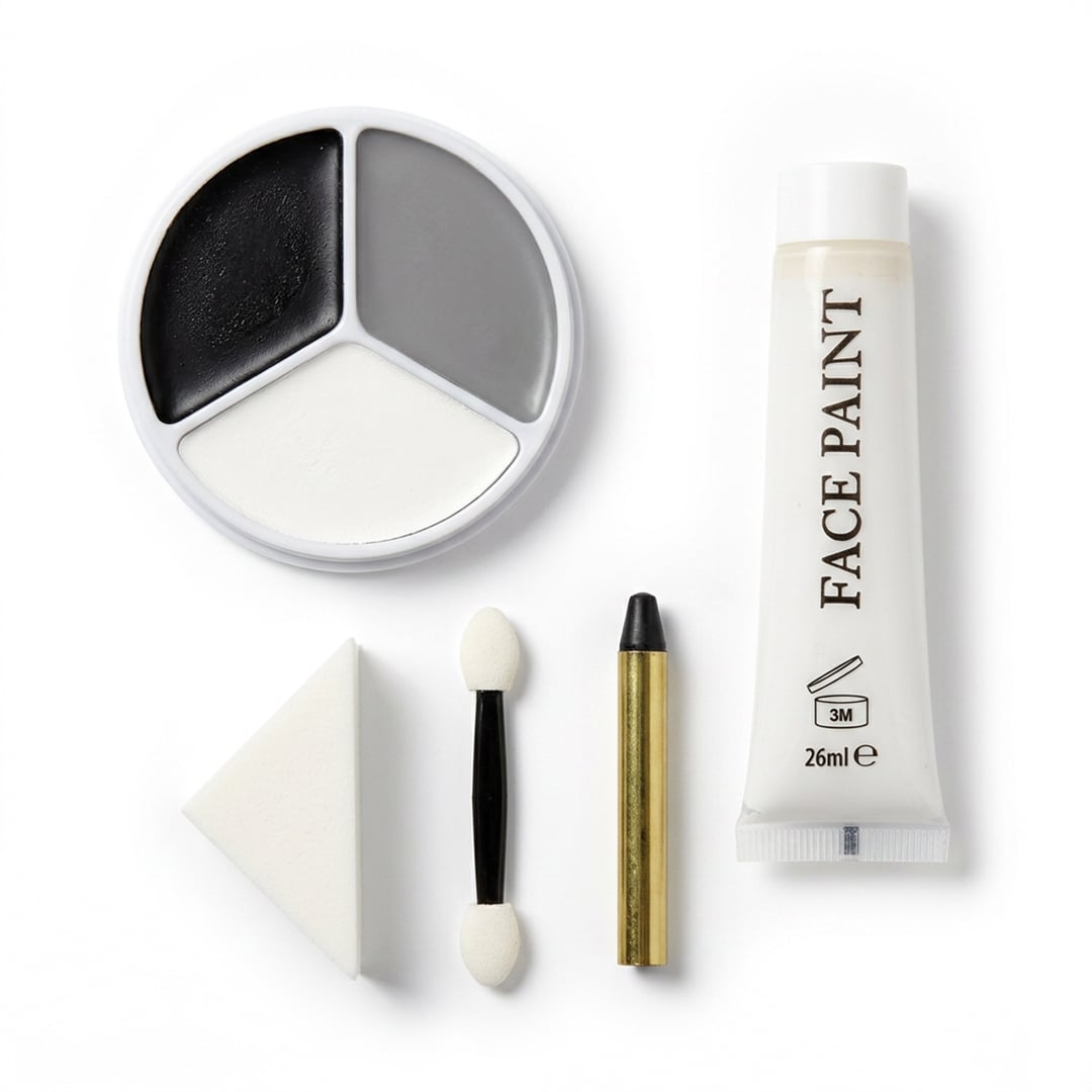 Skeleton Halloween Make Up Kit