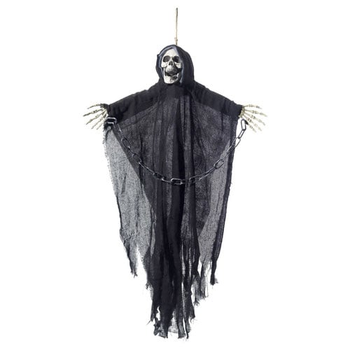 Skeleton Reaper Halloween Hanging Decoration 90cm