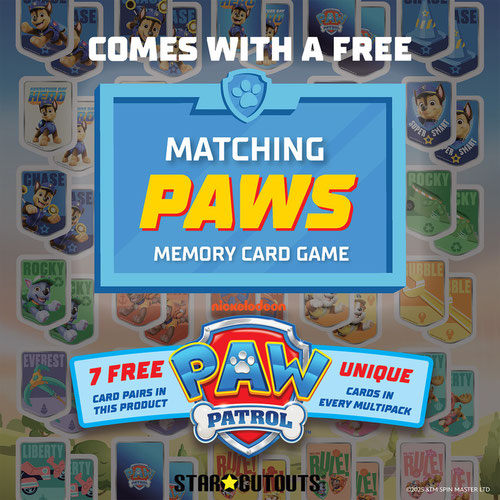 Skye, Liberty and Everest Paw Patrol Cardboard Cutouts Decoration Pack Product Gallery Image