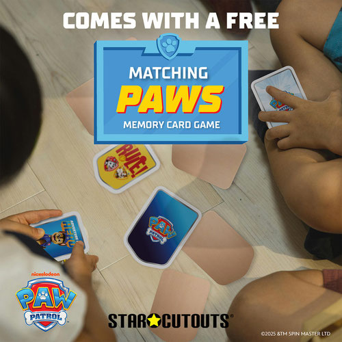Skye, Liberty and Everest Paw Patrol Cardboard Cutouts Decoration Pack Product Gallery Image