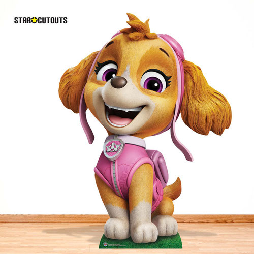 Skye Paw Patrol Air Rescue Puppy Lifesize Cardboard Cutout 121cm Product Gallery Image
