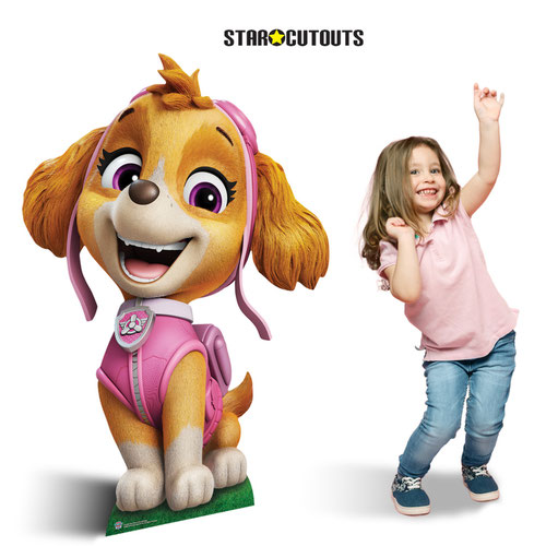 Skye Paw Patrol Air Rescue Puppy Lifesize Cardboard Cutout 121cm Product Gallery Image
