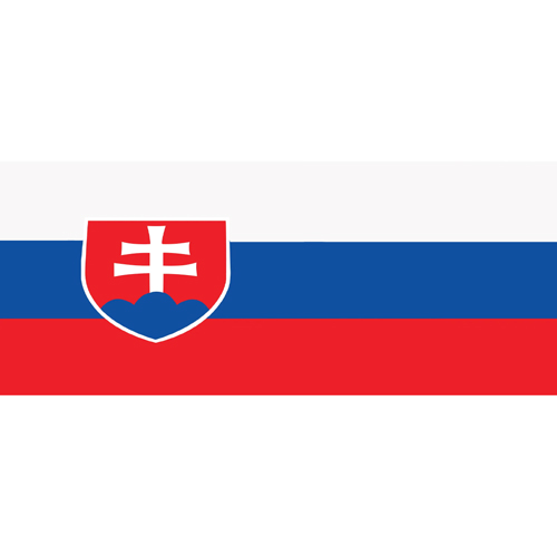 Slovakia Flag PVC Party Sign Decoration Product Image
