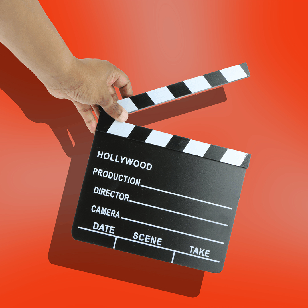 Small Plastic Clapperboard Slate Film Prop 20cm Product Gallery Image