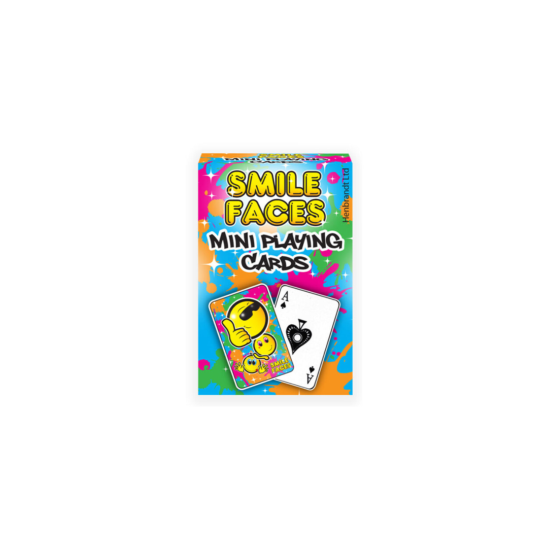 Smile Faces Mini Playing Cards View 4