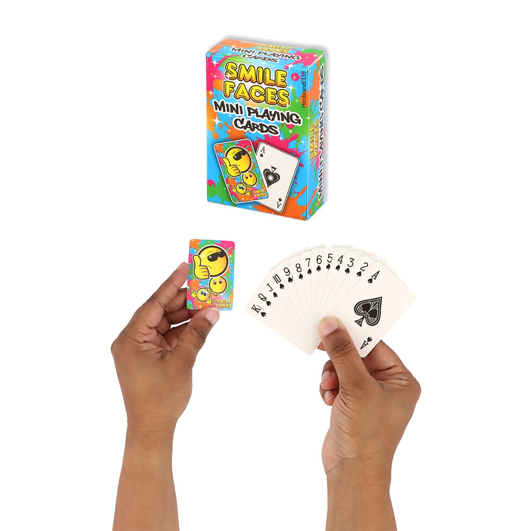 Smile Faces Mini Playing Cards