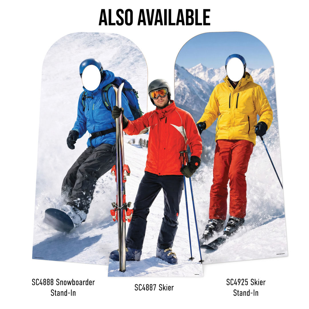 Snowboarder Stand In Cardboard Cutout 190cm Product Gallery Image