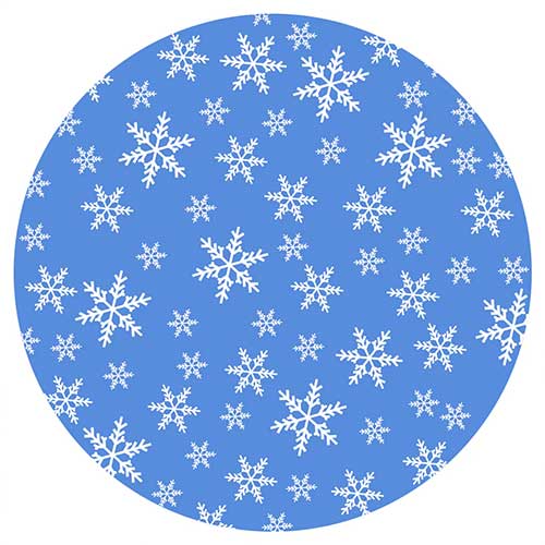 Snowflake Christmas Paper Cupcake Cases - Pack of 75 Product Gallery Image