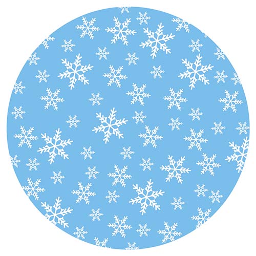 Snowflake Christmas Paper Cupcake Cases - Pack of 75 Product Gallery Image