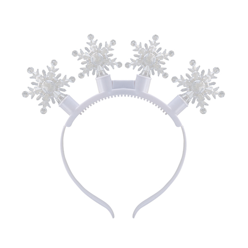Snowflake Light Up Christmas Fancy Dress Headband