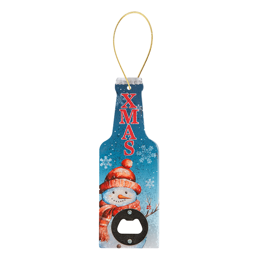 Snowman Christmas Bottle Opener