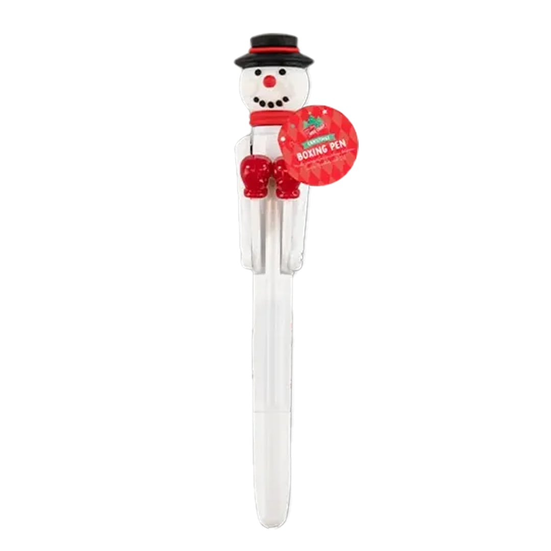 Snowman Christmas Boxing Pen