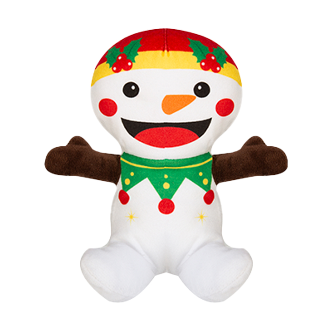 Snowman Christmas Plush Soft Toy 18cm