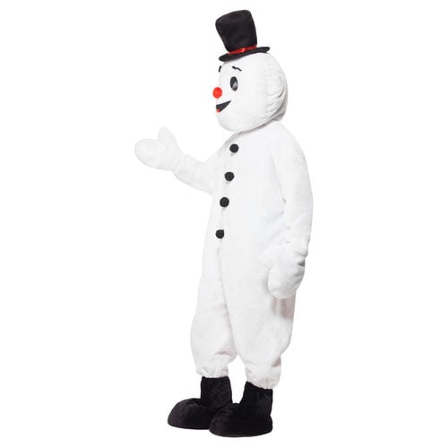 Snowman Mascot Christmas Fancy Dress Costume Unisex Adult One Size Product Gallery Image