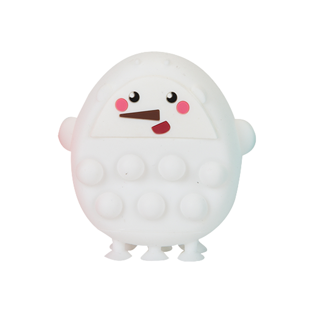 Snowman Pop It Bubble Christmas Fidget Toy 8cm