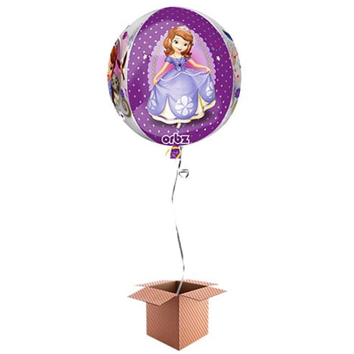 Sofia The First Orbz Foil Balloon - Inflated Balloon in a Box Product Image