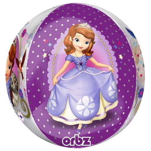 Sofia The First Orbz Foil Helium Balloon 38cm / 15 in Product Image