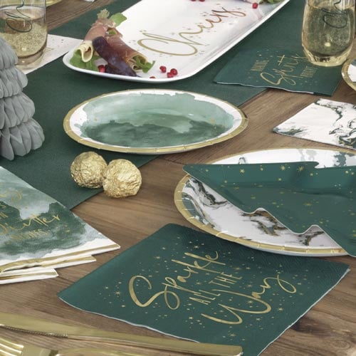 Sparkle All the Way Christmas Luncheon Napkins 33cm 2Ply - Pack of 20 Product Gallery Image