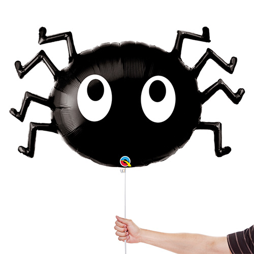 Spider Eyes Halloween Helium Foil Giant Qualatex Balloon 99cm / 39 in Product Gallery Image