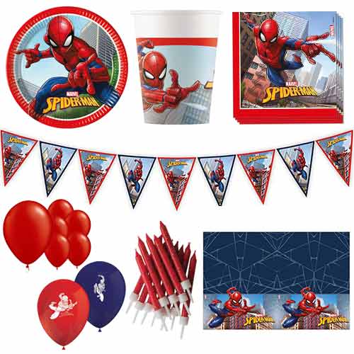 Spider-Man 16 Person Deluxe Party Pack Product Image