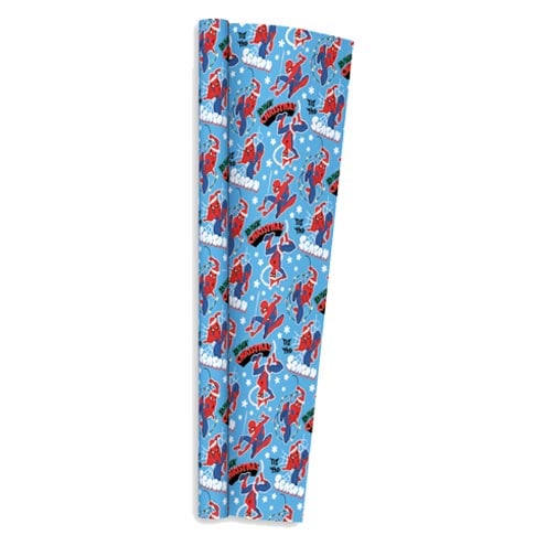 Spider-Man Christmas Gift Wrapping Paper Roll 2m Product Image
