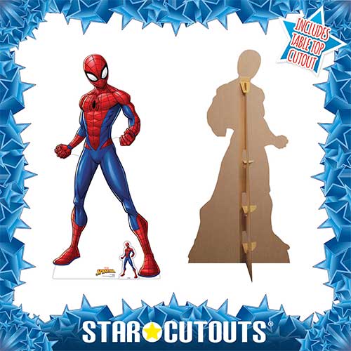 Spider-Man Spiderverse Marvel Lifesize Cardboard Cutout 179cm Product Gallery Image