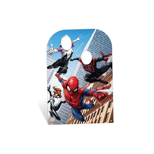 Spider-Man Web Warriors Child Size Stand In Cardboard Cutout 136cm Product Gallery Image
