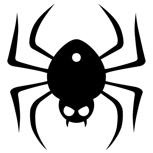 Spiders Halloween Customisable Recyclable Card Party Bunting Product Gallery Image