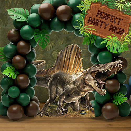 Spinosaurus Dinosaur Jurassic World Rebirth Lifesize Cardboard Cutout 120cm Product Gallery Image