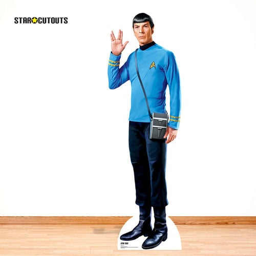 Spock Star Trek: The Original Series Leonard Nimoy Lifesize Cardboard Cutout 184cm Product Gallery Image