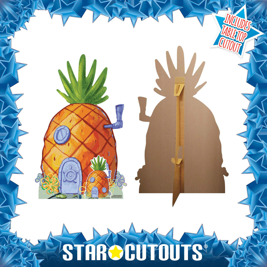 SpongeBob Squarepants Pineapple House Lifesize Cardboard Cutout 136cm Product Gallery Image