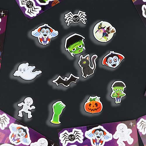 Spooky Halloween Sticker Sheet Product Gallery Image