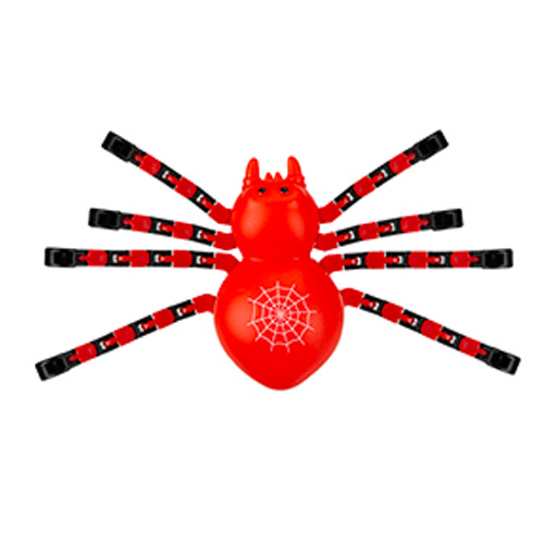 Spooky Horror Halloween Jointed Leg Red Spider Toy Decoration 17cm Product Gallery Image