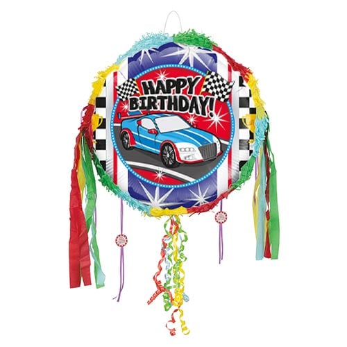 Sports Car Birthday Pull String Pinata Product Image