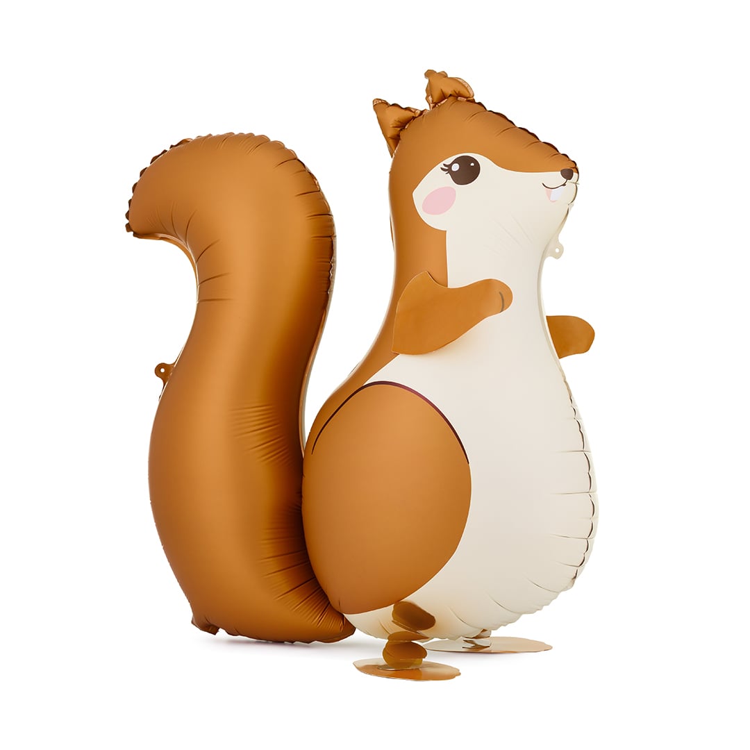 Squirrel Walking Pet Foil Balloon 78cm / 31 in