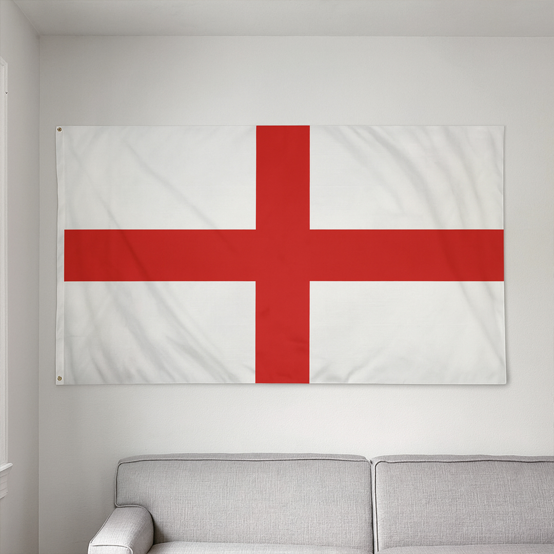 St George's Cross England Polyester Flag - 5 x 3 ft Product Gallery Image