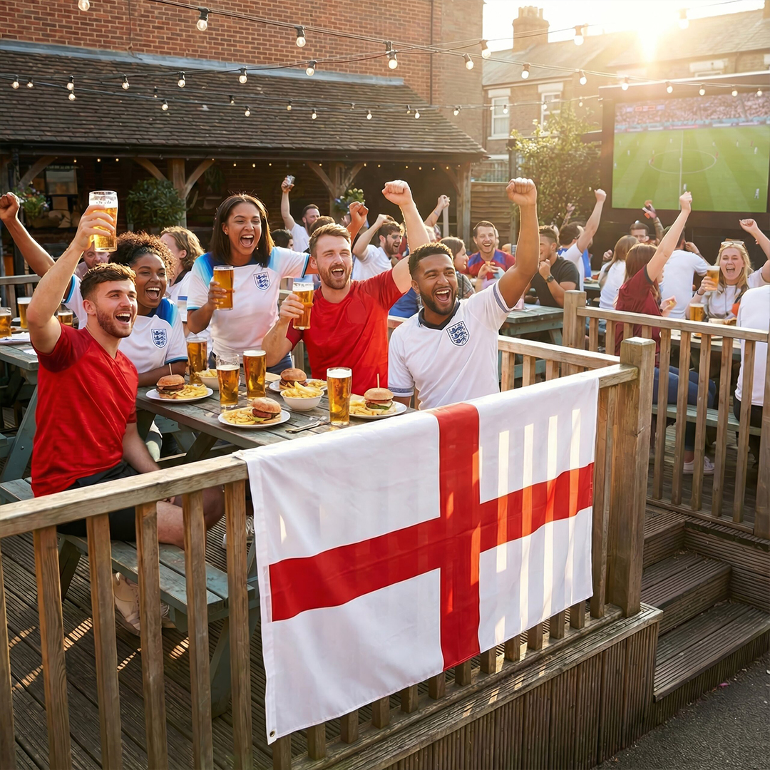 St George's Cross England Polyester Flag - 5 x 3 ft Product Gallery Image